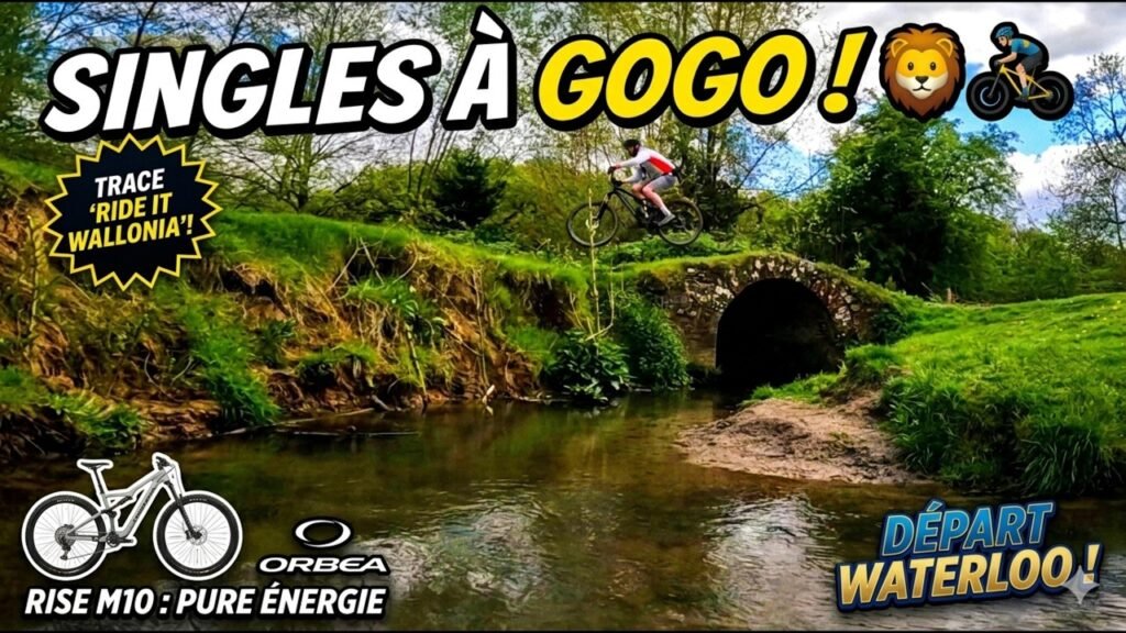 VTT Jai trouve le PARADIS du Singletrack a Waterloo