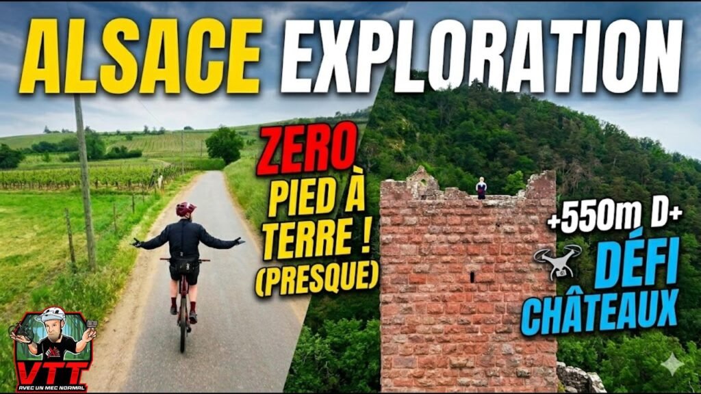 ALSACE VTT : 550m de D+ sans poser le pied ? | VTTavecunmecnormal 3 ALSACE VTT 550m de D sans poser le pied