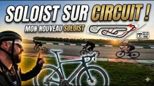 Mon New Cervelo Soloist roule sur un circuit MOTO