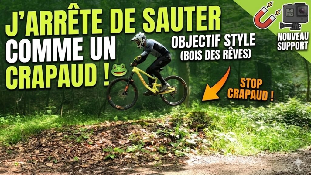 VTT Jarrete de sauter comme un crapaud Session correction