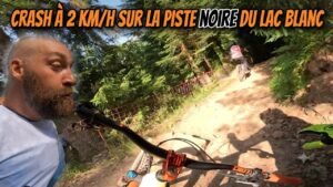 VTT Jai teste la NOIRE du Lac Blanc et ca