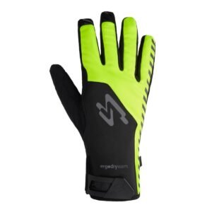 Guantes Largos Top Ten Spiuk Amarillo High Visibility Negro Bicycles4ever