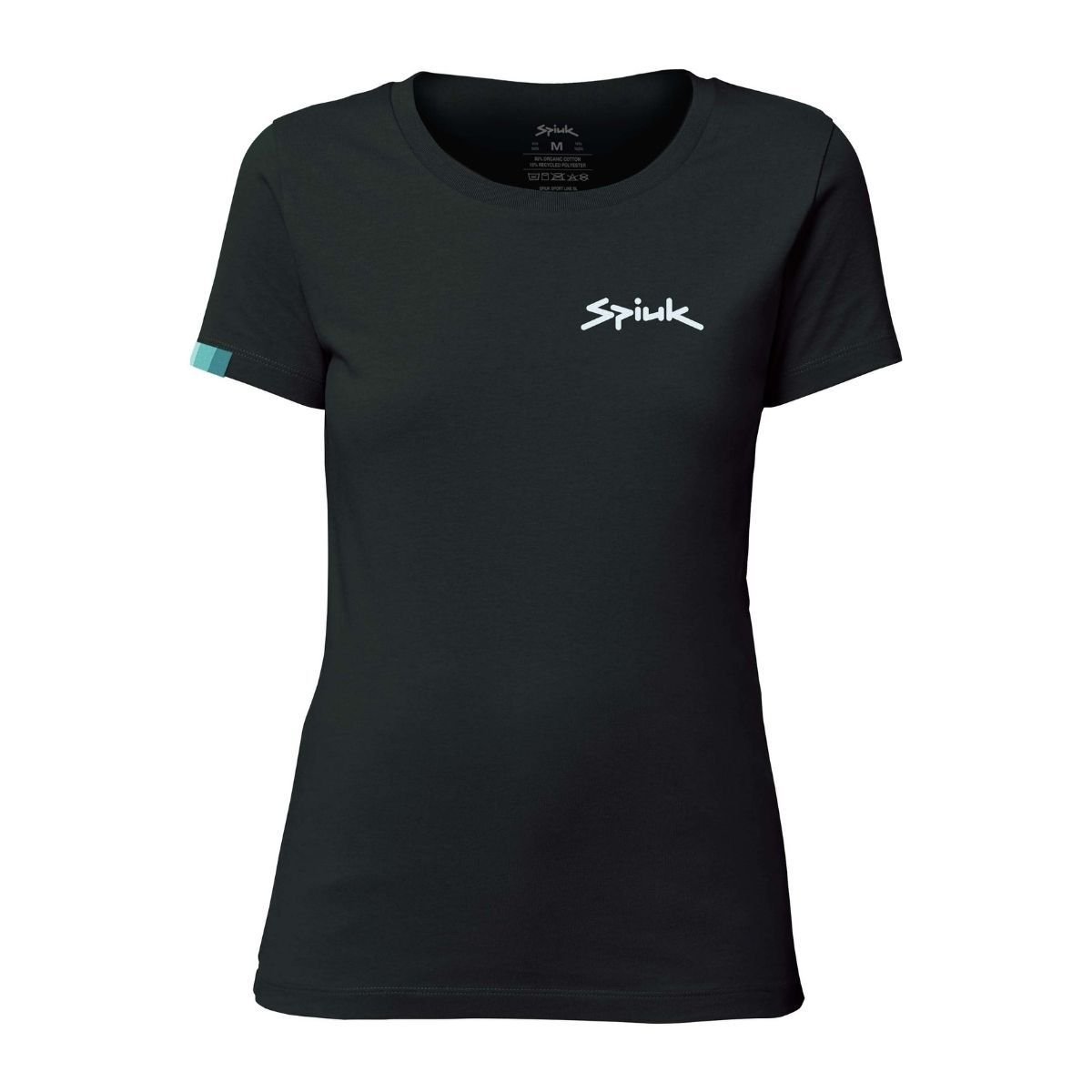 Camiseta SC Supporter Mujer Spiuk Negro Bicycles4ever