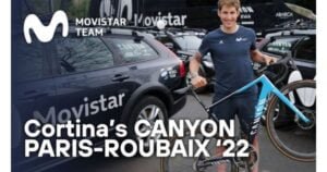 La bici de Ivan Garcia Cortina para la Paris Roubaix 2022 Ciclo News
