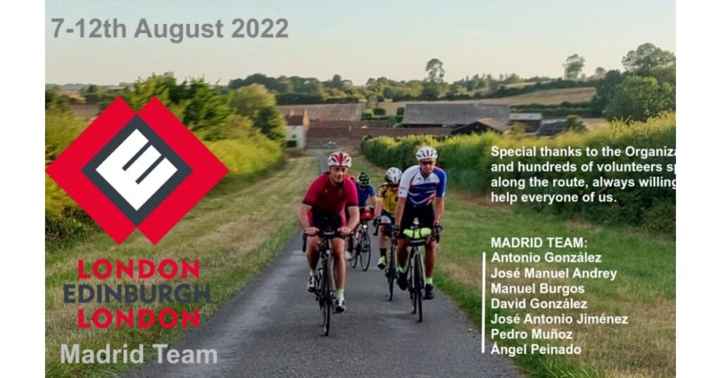 London Edinburgh London 2022 con Jose Jimenez Bicycles4ever 1