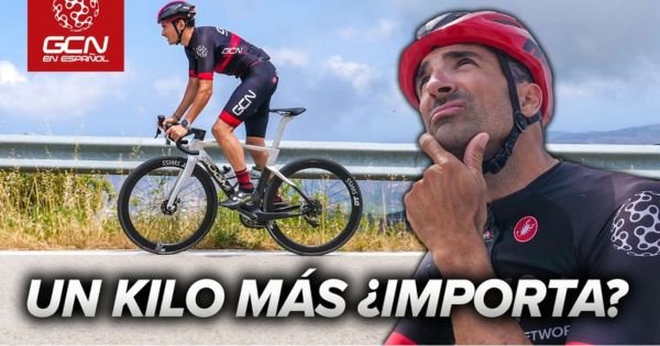 ¿Cuanto influye un kilo subiendo en bicicleta Ciclo News
