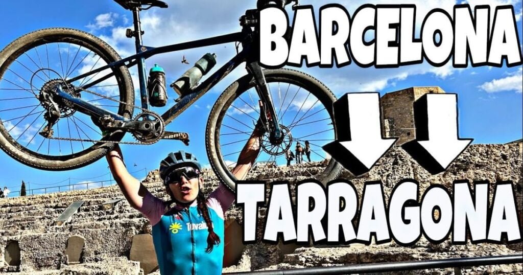 Ester Iniesta Barcelona a Tarragona en Gravel Bicycles4ever