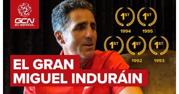Entrevista Miguel Indurain con GCN Espanol Ciclo News
