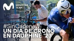 A day in the Criterium du Dauphine Movistar Team