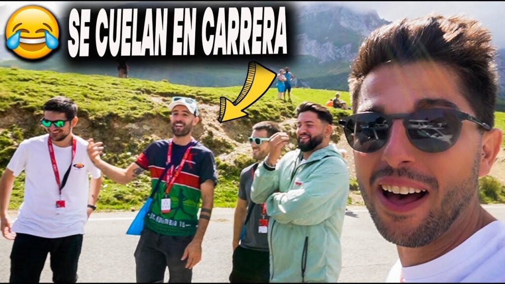 ASÍ ES LA ZONA VIP de LA VUELTA con la VISITA de TELMO TRENADO 7 ASI ES LA ZONA VIP de LA VUELTA con la