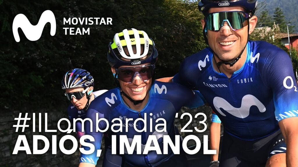 Adiós, Imanol Erviti | Il Lombardia 2023 | Movistar Team 8 Adios Imanol Erviti Il Lombardia 2023 Movistar Team