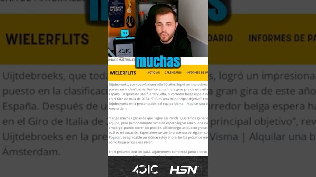 Cian Uijtdebroeks resuelve su traspaso a Visma y se apunta al GirodItalia | HacemosLaGoma 3 Cian Uijtdebroeks resuelve su traspaso a Visma y se apunta