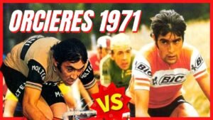 Cuando OCANA tumbo a MERCKX Orcieres Merlette Tour de