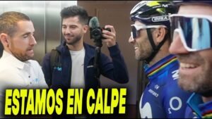 DIA con ALEJANDRO VALVERDE en la CONCENTRACION de CALPE