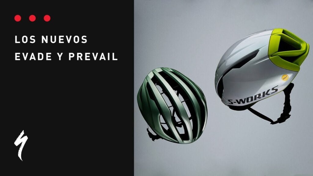 Disenados por el aire Cascos Evade 3 y Prevail 3