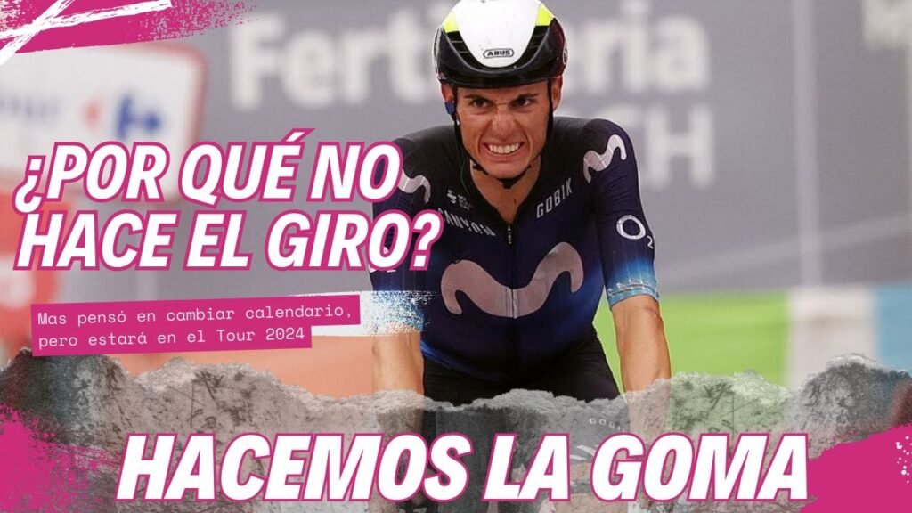 ENRIC MAS propuso correr el GIRO 2024 HacemosLaGoma