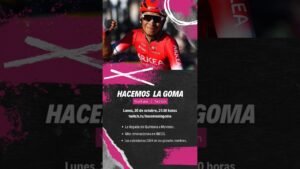 El menu HacemosLaGoma para el directo del lunes 30 de