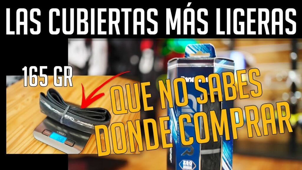 Estas son las CUBIERTAS mas LIGERAS que solo se venden