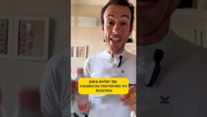 Evita rozaduras en la bici
