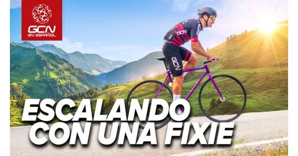 Reconocimiento de la Madrid 7 Picos 2023 con Victor Jurado 10 GCN Participa en una contrarreloj escalada con pinon fijo Ciclo News