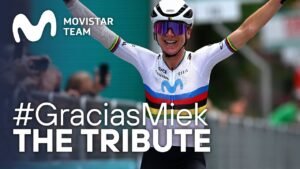 GraciasMiek El homenaje de Telefonica a Annemiek van Vleuten