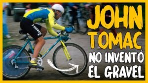 Historia del GRAVEL John Tomac no es su PADRE Bikepacker