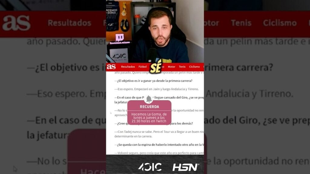 Juan Ayuso estara en TDF2024 junto a Pogacar HacemosLaGoma ciclismo