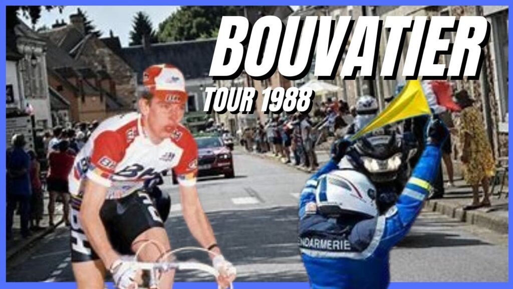 La curva de Bouvatier TOUR DE FRANCIA 1988