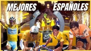 Los MEJORES ciclistas ESPANOLES en el Tour de Francia Top