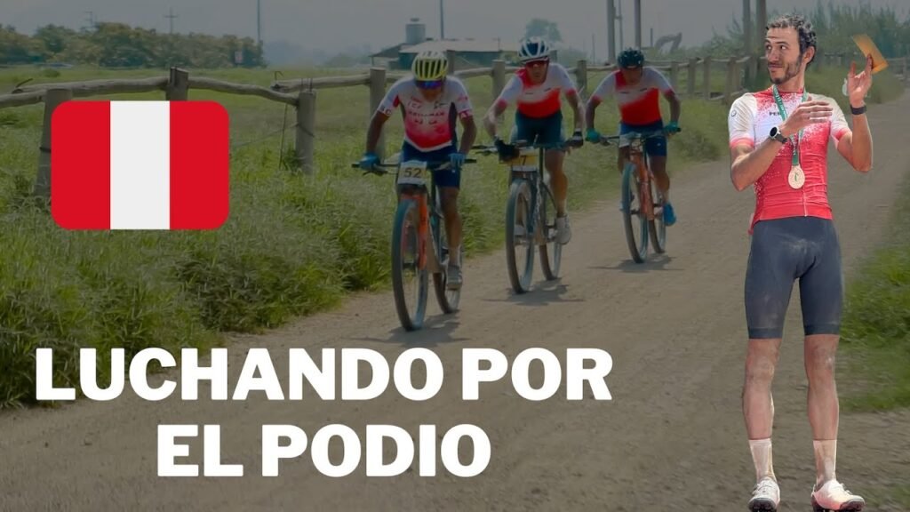 Luchando por el podio en Peru Puro MTB en