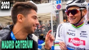 MATHIEU VAN DER POEL VUELA en el MADRID CRITERIUM 2023