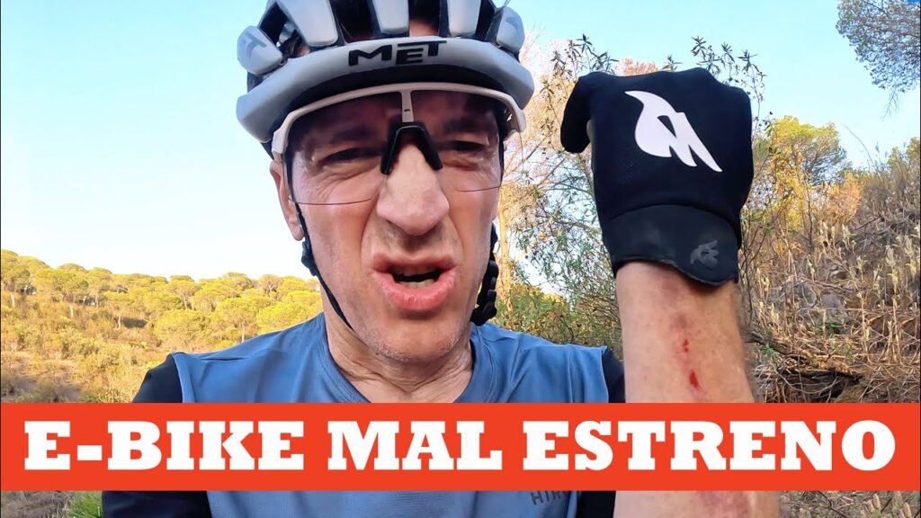 Mal estreno de la bici electrica Ibon Zugasti