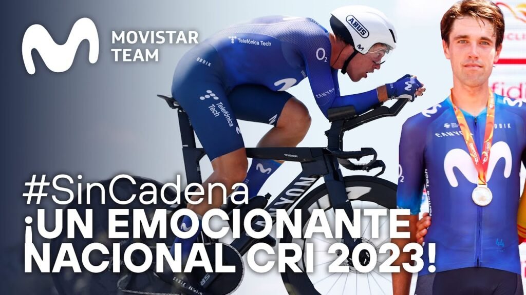 Nacional Contrarreloj: Oier Lazkano, medalla de plata con Movistar Team - 2023 1 Nacional Contrarreloj Oier Lazkano medalla de plata con Movistar Team