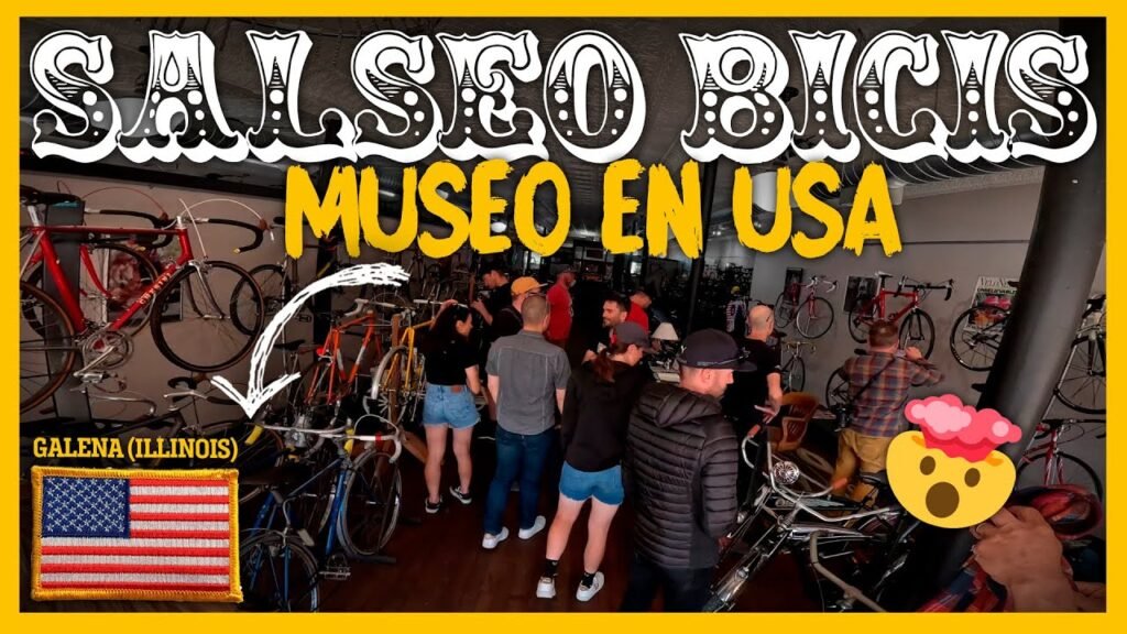 SALSEO BICIS en museo de CICLISMO mountain bike ruta cruiser