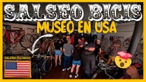 SALSEO BICIS en museo de CICLISMO mountain bike ruta cruiser