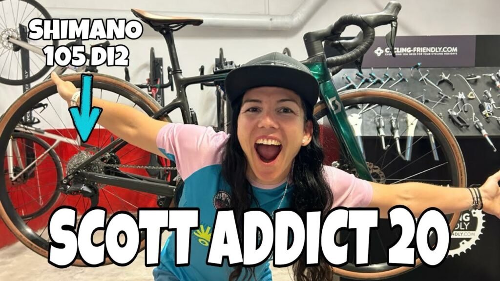 SCOTT ADDICT 20 con Shimano 105 ELECTRONICO PRESTADA PARA