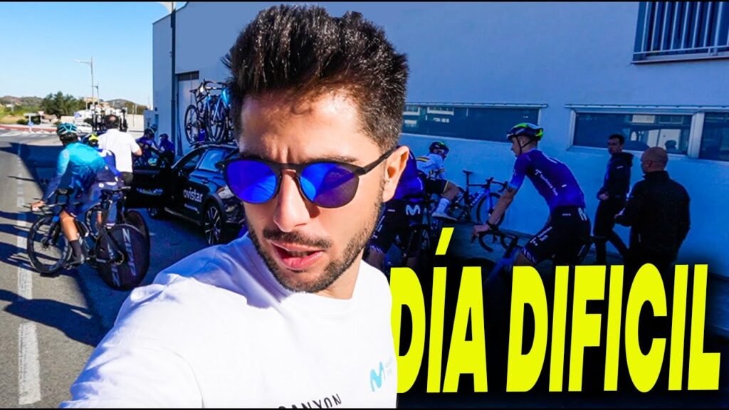 SIN COCHE de EQUIPO en la CONCENTRACIÓN de CALPE con MOVISTAR TEAM 4 SIN COCHE de EQUIPO en la CONCENTRACION de CALPE con