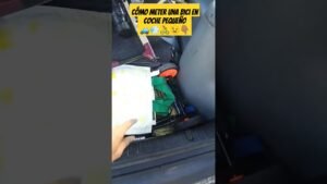 Transportar la bici dentro de un coche pequeno