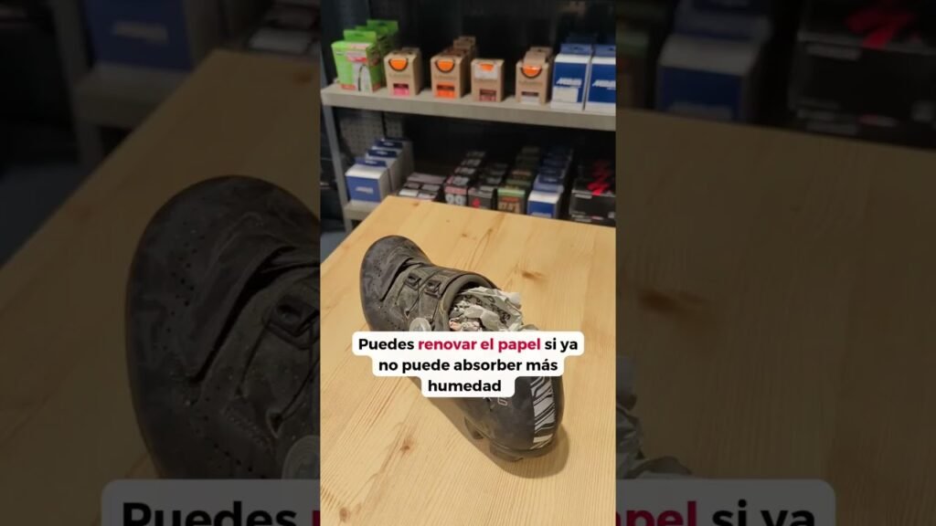 Truco para secar tus zapatillas de ciclismo mojadas | Mammoth Bikes 2 Truco para secar tus zapatillas de ciclismo mojadas Mammoth