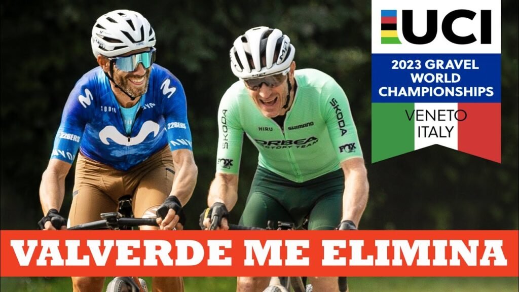 Valverde me esta eliminando Mundial Gravel Italia 2023