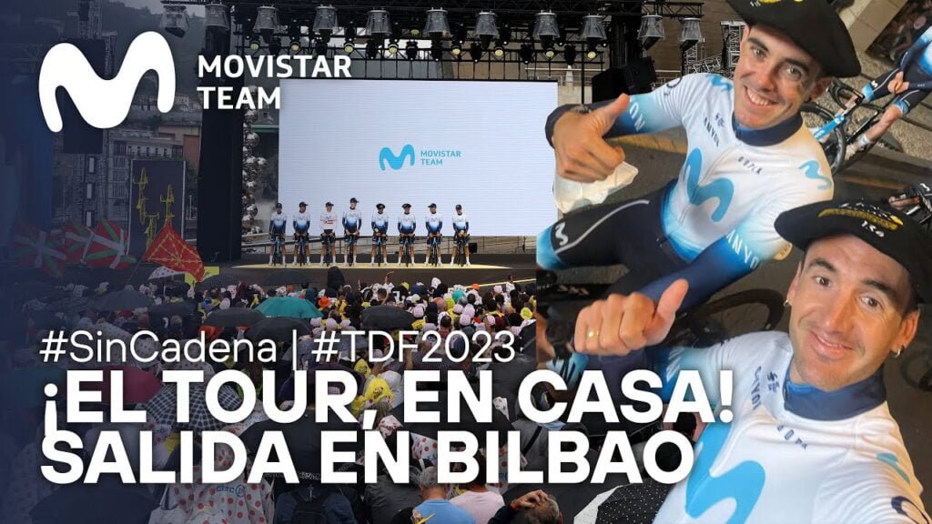 ¡El Tour de Francia ya está en casa! Presentación en Bilbao | Movistar Team - 2023 9 ¡El Tour de Francia ya esta en casa Presentacion en