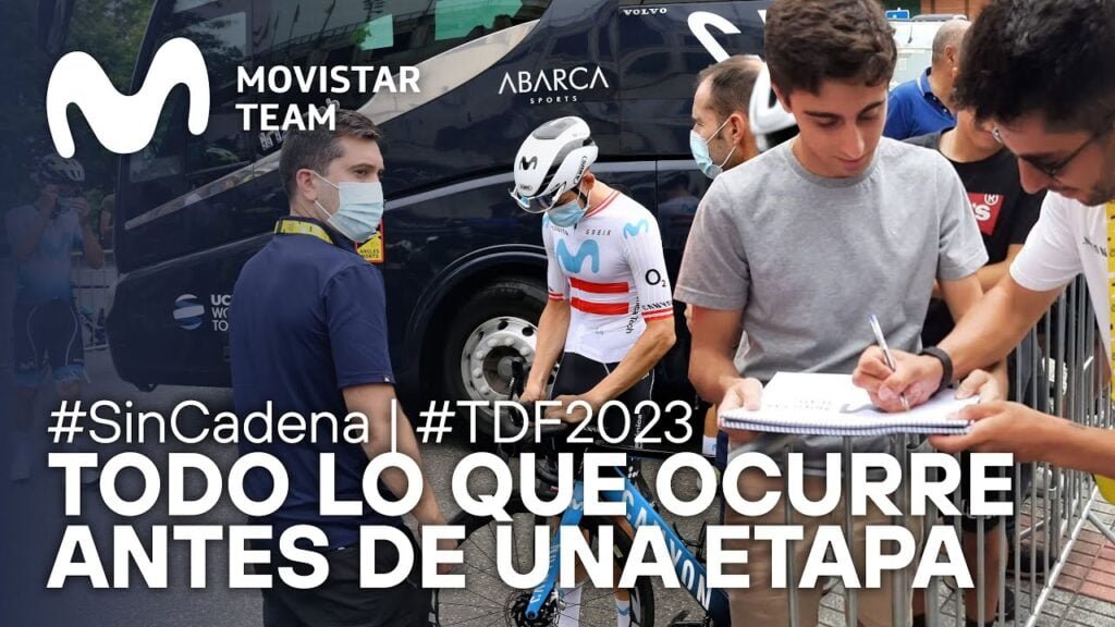 ¿Qué Ocurre antes de una Etapa del Tour de Francia? | Movistar Team - 2023 4 ¿Que Ocurre antes de una Etapa del Tour de Francia