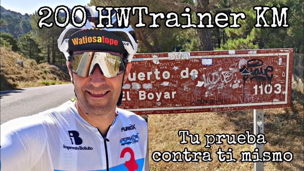 200 HWTrainer Km // Tu prueba contra ti mismo | Pedalea&Sonrie 4 200 HWTrainer Km Tu prueba contra ti mismo