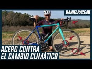 BICICLETA DE ACERO CUSTOMIZADA PIEZA A PIEZA DANIEL RACE