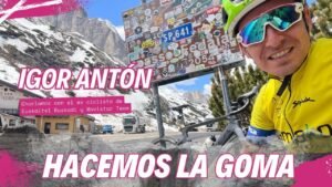 Igor Anton charlamos con el ex ciclista del Euskaltel