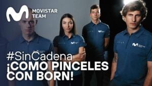 Nuestra nueva marca de ropa @BornLivingYoga Movistar Team