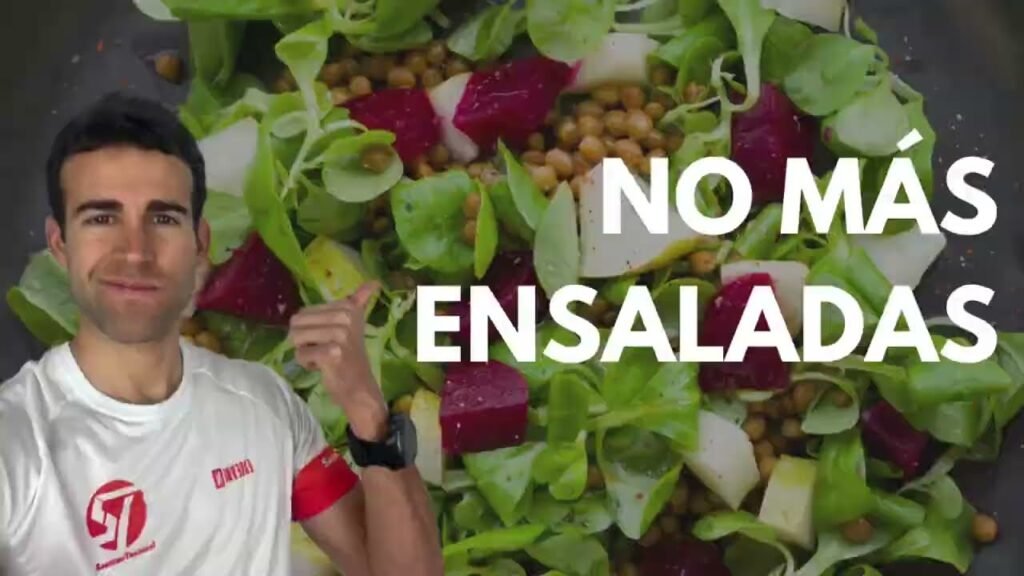 A base de ensaladas no vas a andar una