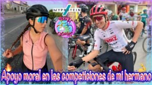 Apoyo moral en las competiciones de mi hermano Melisa