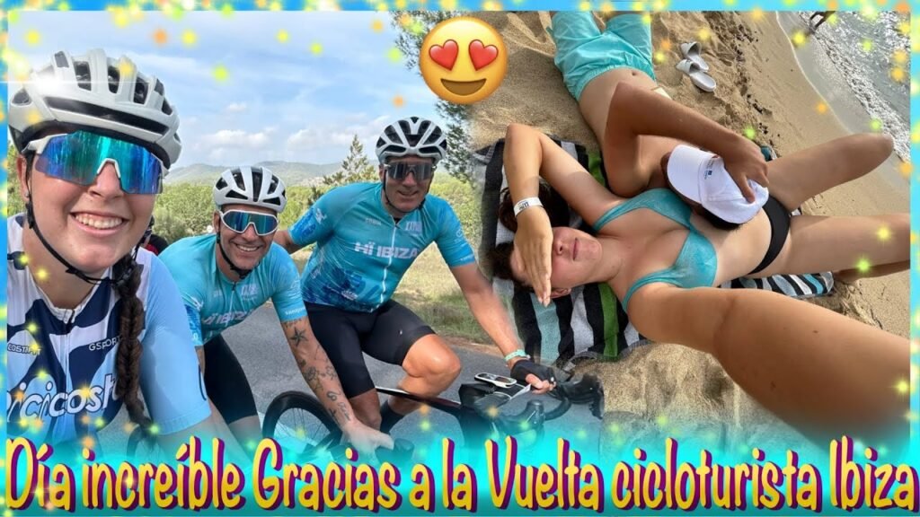 Dia increible gracias a la Vuelta cicloturista Ibiza Melisa