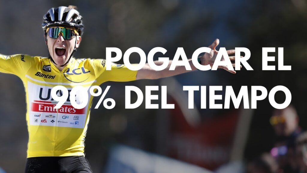 POGACAR lo hace el 90 del tiempo Sagredo Training